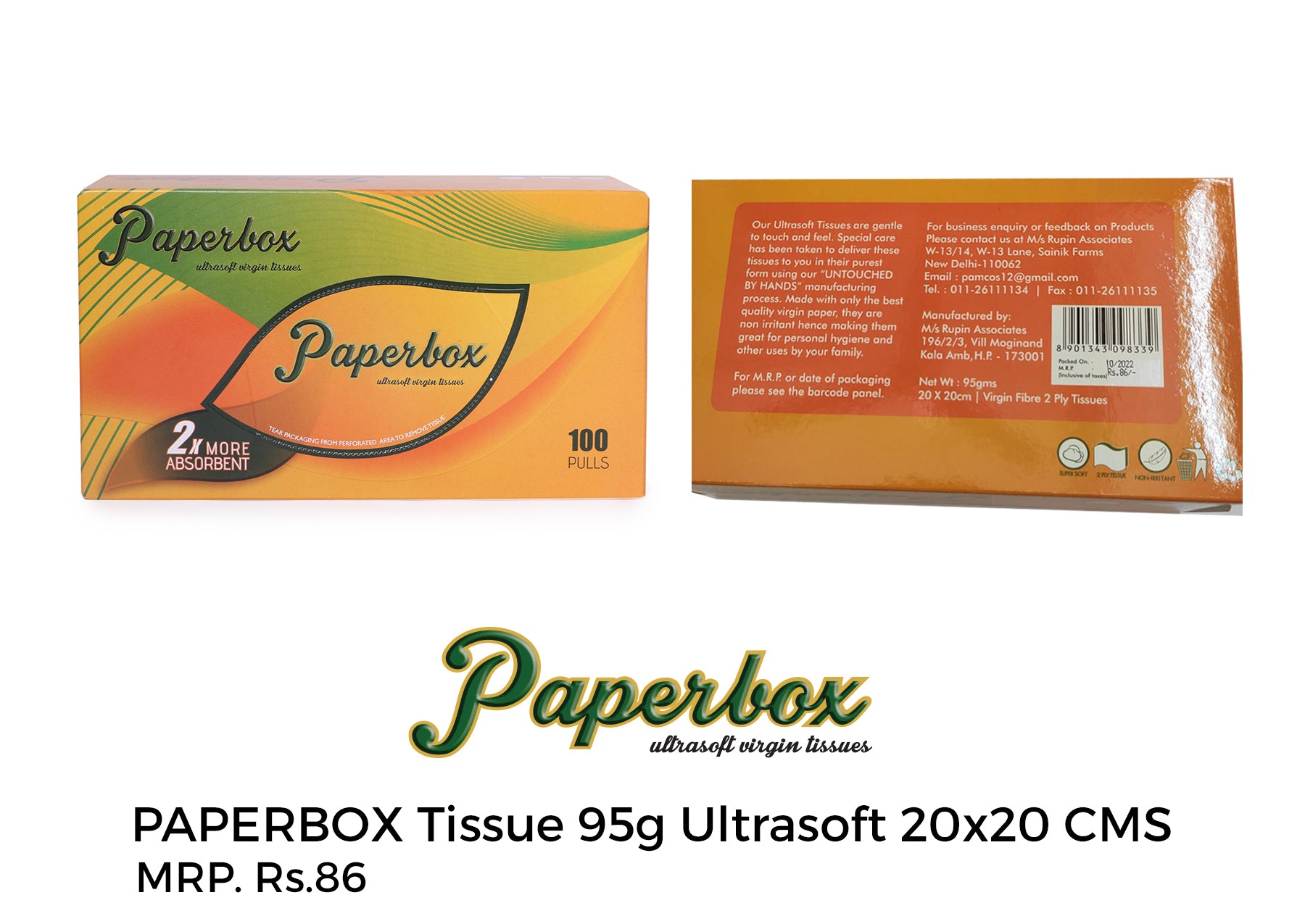 Tissue Paper Box at Rs 95/piece(s)