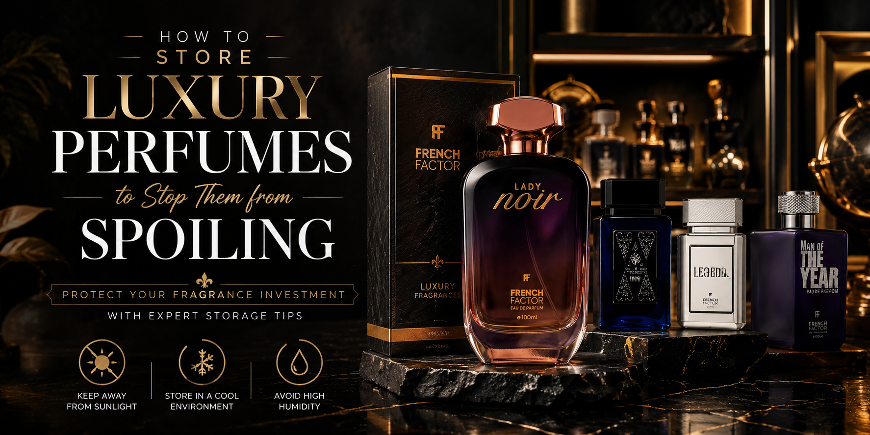 How to Store Luxury Perfumes
