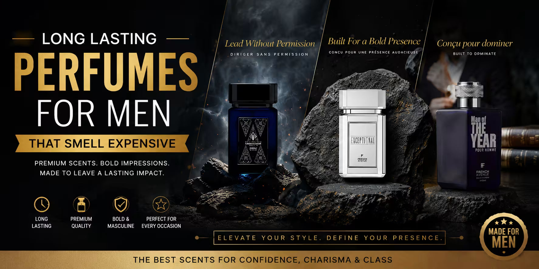 Long Lasting Perfumes for Men That Smell Expensive